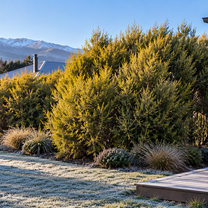 Golden Tree Daisy for Screening & Privacy | A Fast-Growing NZ Native Screen