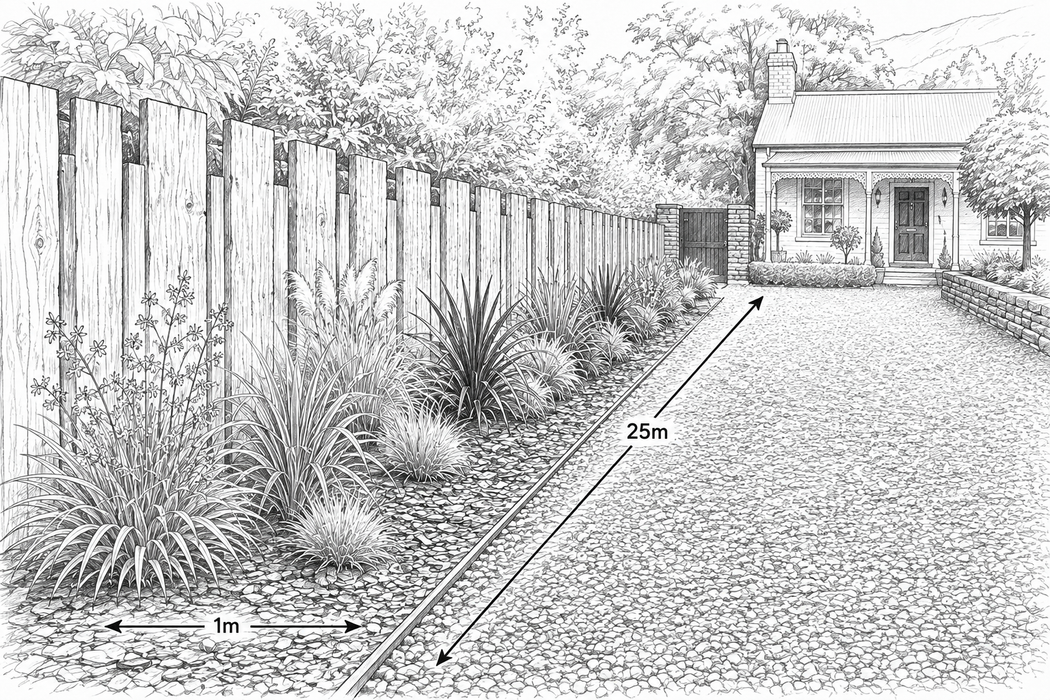 25x Driveway - Strong Architectural Form - $11.99 each