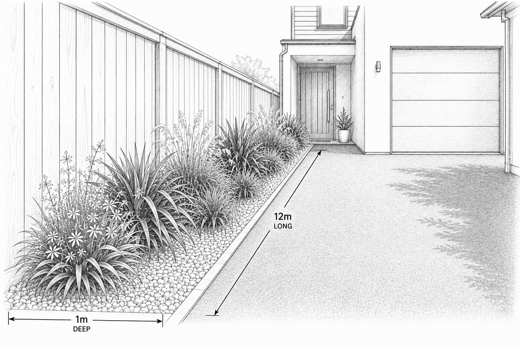 12x Driveway - Strong Architectural Form - $12.99 each