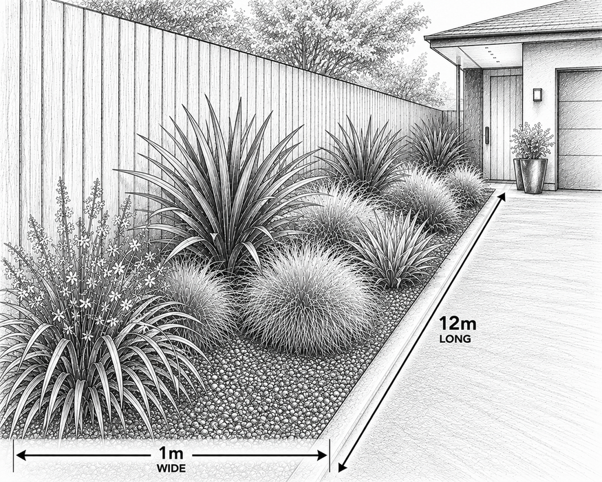 12x Driveway - Strong Architectural Form - $12.99 each