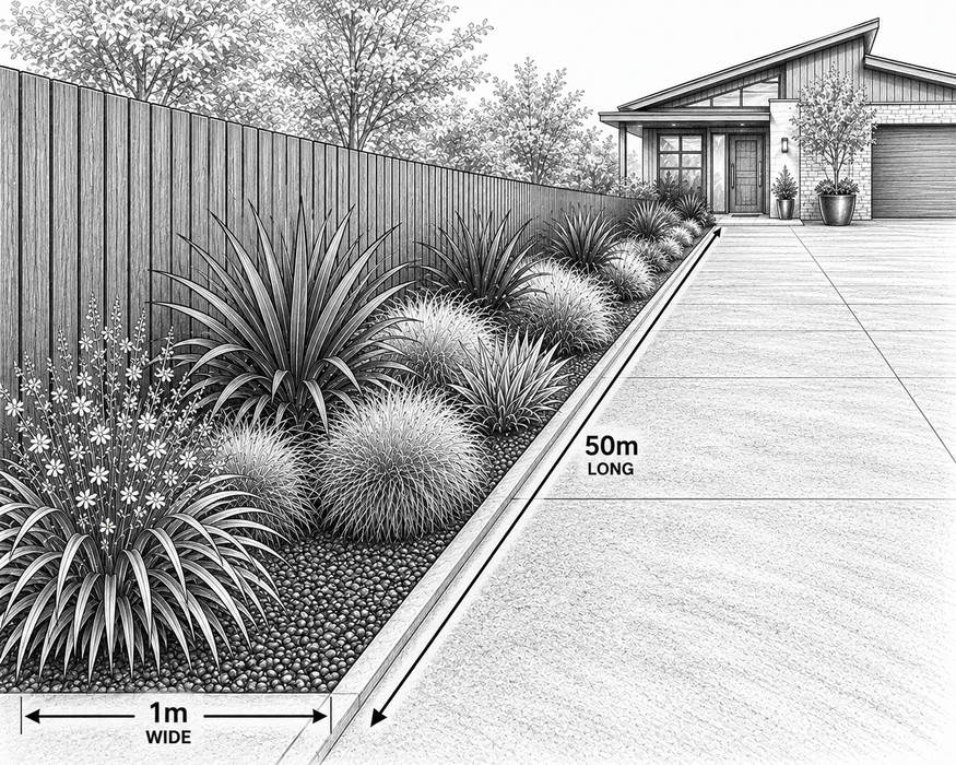 46x Driveway - Strong Architectural Form - $10.87 each